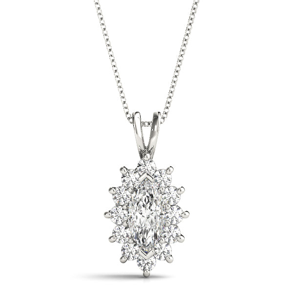 Pendants/Color/Marquise,Pendants/Halo/Marquise