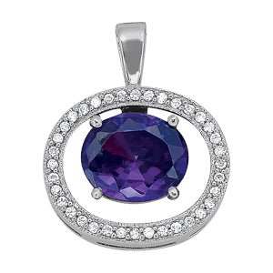 Pendants/Color/Oval
