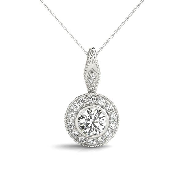 Pendants/Halo/Round,Pendants/Color/Round