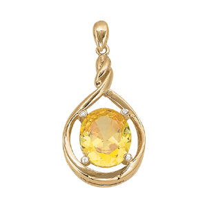 Pendants/Color/Oval