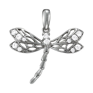 Elegant 1/4 Carat Total Weight Diamond Pendant Necklace with SI1-SI2 G-H Stones