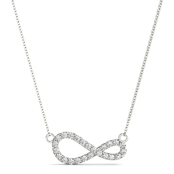 Elegant Diamond Pendant with 0.18 Carat Total Weight in SI1-SI2 G-H Quality
