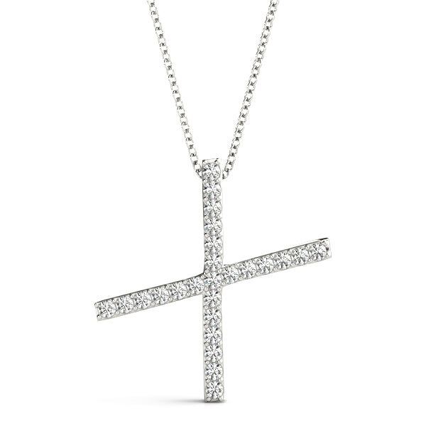 Personalized Diamond Initial Pendant with 1/6 Carat Total Weight SI1-SI2 G-H Diamonds