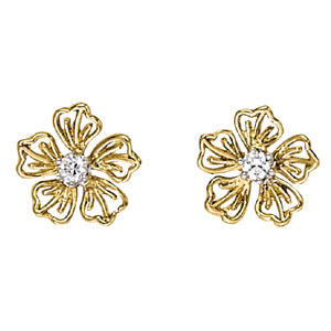 EARRINGS SINGLE STONE - Image 2
