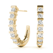 EARRINGS HOOP EARRINGS J-HOOPS - Image 10