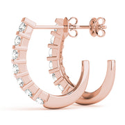 EARRINGS HOOP EARRINGS J-HOOPS - Image 8