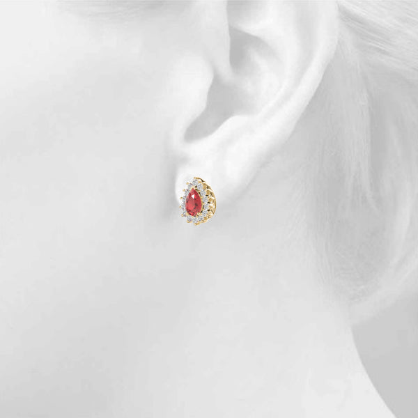 EARRINGS COLOR PEAR - Image 3