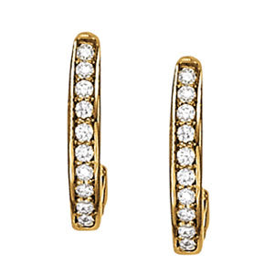 EARRINGS HOOP EARRINGS J-HOOPS - Image 2