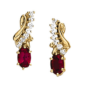 EARRING 6X4 OVAL-RIGHT - Image 2