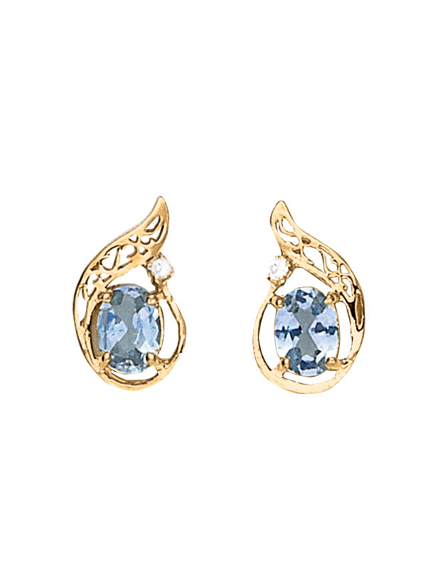 EARRING 7X5 OVAL-LEFT - Image 2