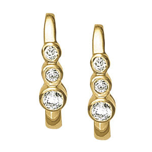 EARRINGS HOOP EARRINGS J-HOOPS - Image 2