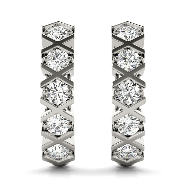 EARRINGS HOOP EARRINGS J-HOOPS - Image 9