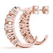 EARRINGS HOOP EARRINGS J-HOOPS - Image 4