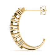 EARRINGS HOOP EARRINGS J-HOOPS - Image 8