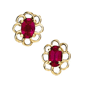 EARRINGS COLOR OVAL - Image 2