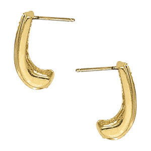 EARRINGS HOOP EARRINGS J-HOOPS - Image 3