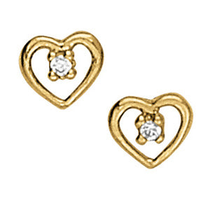 EARRINGS SINGLE STONE - Image 2