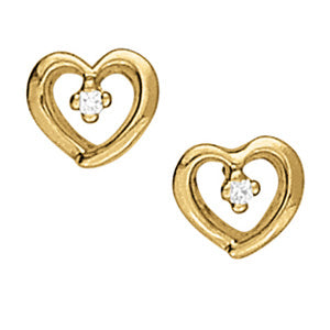 EARRINGS SINGLE STONE - Image 2