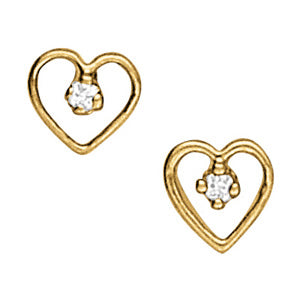 EARRINGS SINGLE STONE - Image 2