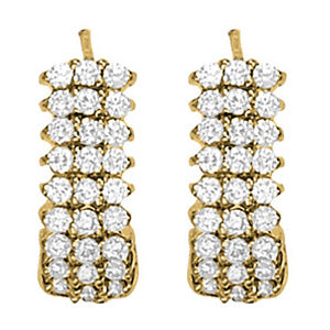EARRINGS HOOP EARRINGS J-HOOPS - Image 3