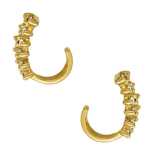EARRINGS HOOP EARRINGS J-HOOPS - Image 3