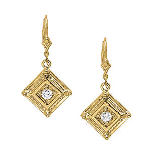 EARRINGS SINGLE STONE - Image 2