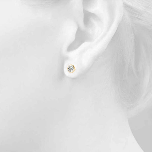 EARRINGS SINGLE STONE - Image 7