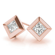 EARRINGS SINGLE STONE - Image 4
