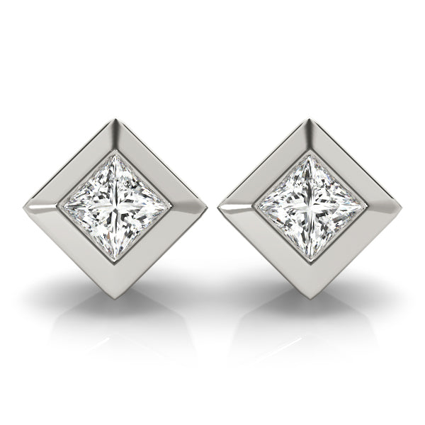 EARRINGS SINGLE STONE - Image 2