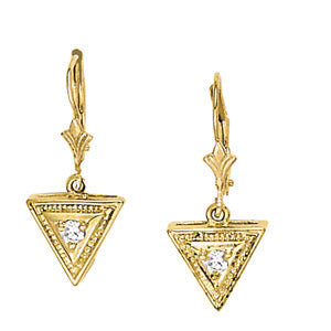 EARRINGS SINGLE STONE - Image 2