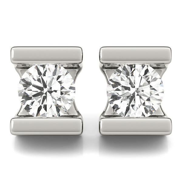 EARRINGS SINGLE STONE - Image 2