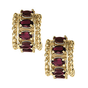 EARRINGS COLOR OVAL - Image 2