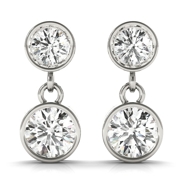 EARRINGS SINGLE STONE - Image 2