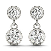 EARRINGS SINGLE STONE - Image 2