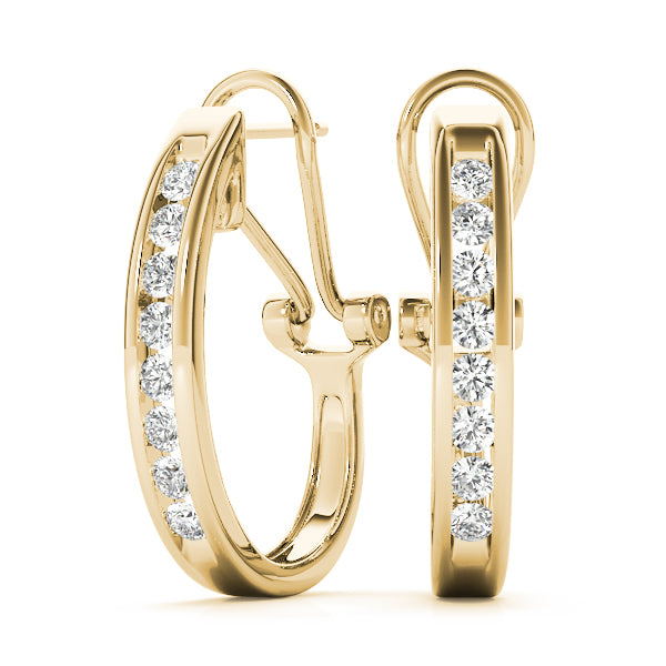 EARRINGS HOOP EARRINGS J-HOOPS - Image 3