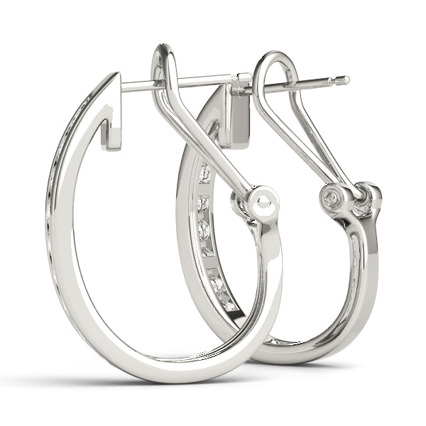 EARRINGS HOOP EARRINGS J-HOOPS - Image 5