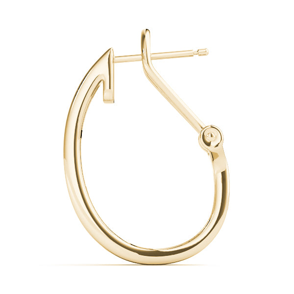 EARRINGS HOOP EARRINGS J-HOOPS - Image 10