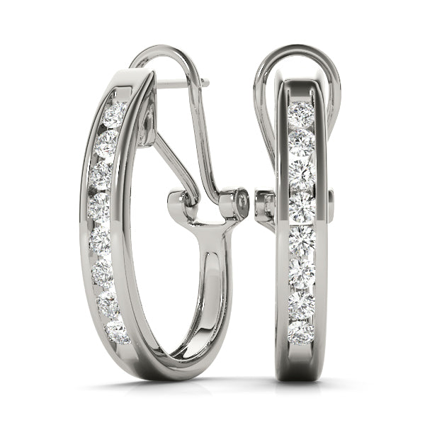 EARRINGS HOOP EARRINGS J-HOOPS - Image 2