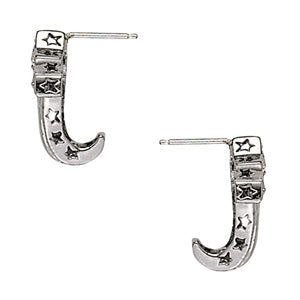 EARRINGS HOOP EARRINGS J-HOOPS - Image 3