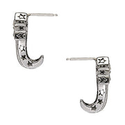 EARRINGS HOOP EARRINGS J-HOOPS - Image 3