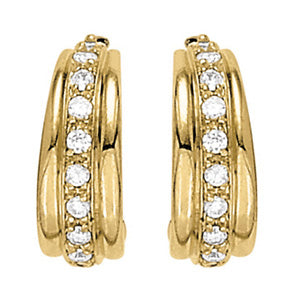 EARRINGS HOOP EARRINGS J-HOOPS - Image 2