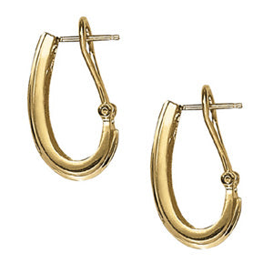 EARRINGS HOOP EARRINGS J-HOOPS - Image 3