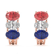 EARRINGS COLOR OVAL - Image 8