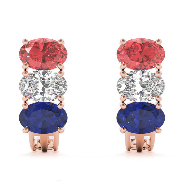 EARRINGS COLOR OVAL - Image 8