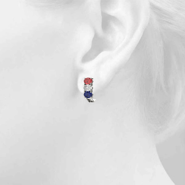 EARRINGS COLOR OVAL - Image 5