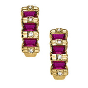 EARRINGS COLOR EMERALD - Image 2