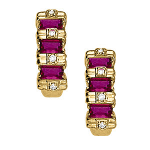 EARRINGS COLOR EMERALD - Image 2