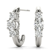 EARRINGS 3 STONE - Image 2