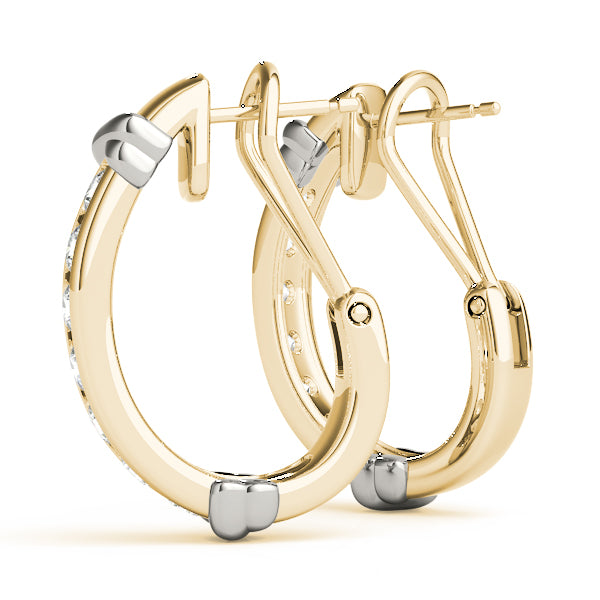 EARRINGS HOOP EARRINGS J-HOOPS - Image 4