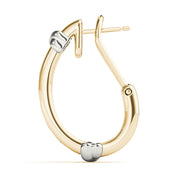 EARRINGS HOOP EARRINGS J-HOOPS - Image 7